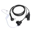 Fones de ouvido para Motorola Walkie Talkies com microfone e tubo acústico de 2 pinos Fones de ouvido para Motorola Walkie Talkies com microfone e tubo acústico de 2 pinos