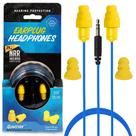 Fones de ouvido Plugfones Guardian Wired Azul e Amarelo