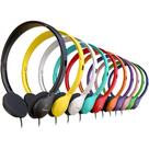 Fones de ouvido Redskypower Wired On Ear para crianças, pacote com 10, multicoloridos