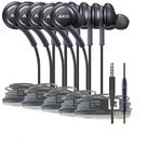 Fones de ouvido Samsung EO-IG955 Intra-auriculares com fio - Pacote com 5 unidades e microfone Fones de ouvido Samsung EO-IG955 Intra-auriculares com fio - Pacote com 5 unidades e microfone