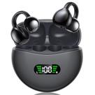 Fones de ouvido sem fio ABCDONG Open Ear Clip On com estojo de carregamento