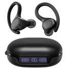 Fones de ouvido sem fio APEKX AcousticBreeze Secure Fit IPX7 pretos