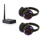 Fones de ouvido sem fio AYVVPII Professional Silent Disco LED