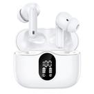 Fones de ouvido sem fio Bluetooth 5.3 HISOOS Hi-Fi Stereo White Fones de ouvido sem fio Bluetooth 5.3 HISOOS Hi-Fi Stereo White