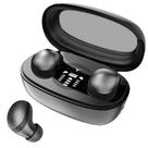 Fones de ouvido sem fio Bluetooth 5.3 para mulheres pretos Fones de ouvido sem fio Bluetooth 5.3 para mulheres pretos