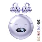 Fones de Ouvido Sem Fio Bluetooth 5.4 Clip On CuiSuto Roxo