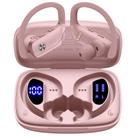 Fones de Ouvido Sem Fio bmani T16 com LED Rosa - Bluetooth