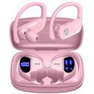 Fones de Ouvido Sem Fio bmanl T16 com LED Rosa - Bluetooth