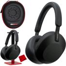 Fones de ouvido sem fio com cancelamento de ruído Sony WH1000XM5/B pretos Fones de ouvido sem fio com cancelamento de ruído Sony WH1000XM5/B pretos