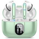 Fones de ouvido sem fio Csasan 2024 Bluetooth 5.3 HiFi Stereo IP7