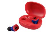 Fones de ouvido sem fio eKids Spiderman com microfone, fones de ouvido Bluetooth com estojo de carregamento para fones de ouvido, projetados para escola, casa ou viagens