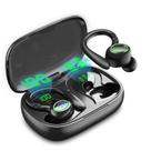 Fones de ouvido sem fio GLB 60H Playback Bluetooth 5.3 IPX7 à prova d'água