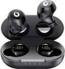 Fones de ouvido sem fio Hikapa X9 Fones de ouvido Bluetooth 5.3 Fones de ouvido estéreo à prova d'água com controle de toque no ouvido com microfone e fone de ouvido com baixo profundo para esportes, jogos e corrida (preto)