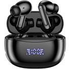 Fones de ouvido sem fio KESIEME Bluetooth 5.3 60H Playtime IPX7 pretos