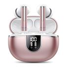 Fones de ouvido sem fio Lekaby X35 Bluetooth 5.3 40Hrs IP7 rosa