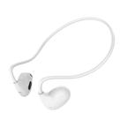 Fones de ouvido sem fio Neckband Bluetooth Open Ear Headphones brancos