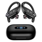 Fones de ouvido sem fio Occiam K23 130H Playback 4-Mic HD Call IP7