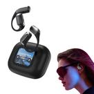 Fones de ouvido sem fio Over The Ear XP2 com display LED preto Fones de ouvido sem fio Over The Ear XP2 com display LED preto