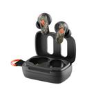 Fones de ouvido sem fio Skullcandy Dime 3 20H com bateria preta/laranja