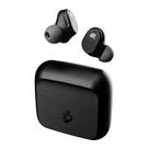 Fones de ouvido sem fio Skullcandy Mod 34hr, bateria com microfone preto