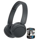 Fones de Ouvido Sem Fio Sony WH-CH520/B com Microfone - Pretos