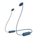 Fones de Ouvido Sem Fio Sony WI-C100 Bluetooth com Microfone - Azul Fones de Ouvido Sem Fio Sony WI-C100 Bluetooth com Microfone - Azul