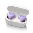 Fones de ouvido sem fio Yoidesu Stylish Heart Shape Bluetooth 5.3