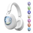 Fones de ouvido sem fio YUSONIC com luzes LED para crianças (brancos) Fones de ouvido sem fio YUSONIC com luzes LED para crianças (brancos)