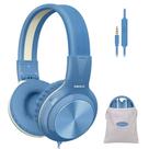 Fones de ouvido SIMOLIO Kids com fio com microfone, volume limitado de 85 a 104 dB Fones de ouvido SIMOLIO Kids com fio com microfone, volume limitado de 85 a 104 dB