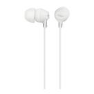 Fones de ouvido Sony MDREX15LP In-Ear brancos Fones de ouvido Sony MDREX15LP In-Ear brancos