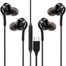 Fones de ouvido USB C ECOAMICA para Samsung Galaxy S23 Ultra S22