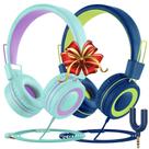 Fones de ouvido VotYoung Kids com microfone, pacote com 2 unidades, limite de volume de 91 dB