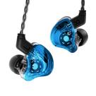 Fones de ouvido YINYOO CCZ Melody Wired 1DD 1BA Drivers em azul