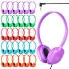 Fones MENGLALA em Lote com 30 Unidades, Com Fio, Ajustáveis, Plugue 3,5mm Fones MENGLALA em Lote com 30 Unidades, Com Fio, Ajustáveis, Plugue 3,5mm