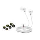 Fones Sony Fashion Color EX Series (Pacote com 50 - Branco) com Ponteiras de Silicone Substituíveis