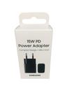 Fonte 15W Samsung Fast Charging PD Power USB-C Preto