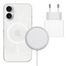Fonte 20W Turbo Tipo C, Capa Magnética e Carregador Indução para iPhone17, 17 Pro e Max Fonte 20W Turbo Tipo C, Capa Magnética e Carregador Indução para iPhone17, 17 Pro e Max