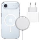 Fonte 20W Turbo Tipo C, Capinha Magnética e Cabo Magnético para iPhone17 Air