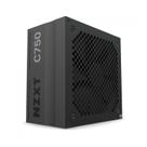 Fonte 750w 80 plus gold nzxt c750, atx, full-modular, black - pa-7g1bb