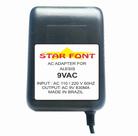 Fonte 9VAC 830mA Compatível com Equipamentos Alesis - Bivolt com Chave de Seleção