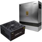 Fonte Acer Ac1000 Atx 1000w Pcie 5.0 Pfc Ativo 80 Plus Gold Full Modular Preto Ac1000 Black