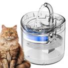 Fonte Agua Bebedouro Gato Cachorro Pet 2 Litros Usb Silencioso Transparente Filtro Potavel Higienico Economico Reservatorio Grande Bomba