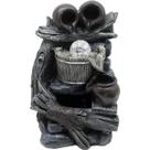 Fonte Água Decorativa Resina Cascata 3 Quedas Bomba LED 35cm Fonte Água Decorativa Resina Cascata 3 Quedas Bomba LED 35cm