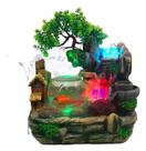 Fonte Aquário Agua Decorativa Cascata Artificial Relaxante
