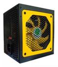 Fonte atx 500w casemall preto e amarelo