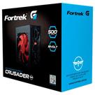 Fonte atx 500w crusader fortrek