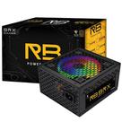 Fonte Atx 550W 80 Plus RGB Rainbow PFC Ativo - Sem Cabo