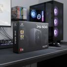 Fonte ATX C3Tech PS500BK 500W Real Bivolt Silenciosa para PC Gamer