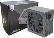 Fonte Atx Gamer Brazil Pc 750w Pfc Ativo Bivolt Automático Cor Preto 110v 220v 24 pinos