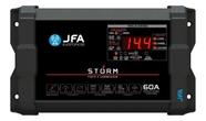 Fonte Automotiva Jfa 60a Slim Storm Voltímetro Digital Som